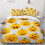 (Pattern 01, King) 3D Pumpkin Bedding Single Double Duvet Cover Halloween 1