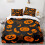 (Pattern 05, King) 3D Pumpkin Bedding Single Double Duvet Cover Halloween 1