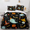 (Pattern 08, King) 3D Pumpkin Bedding Single Double Duvet Cover Halloween 1