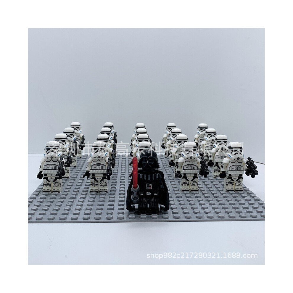 Xurikcoo (1) 21Pcs Fit Lego Star Wars Empire Storm Trooper Minifigures Kids Toys