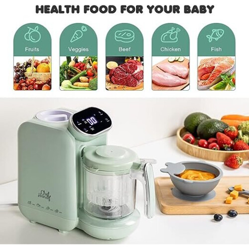 NEWOPENED BOX Baby Food Maker, 5 in 1 Baby Food Processor Smart