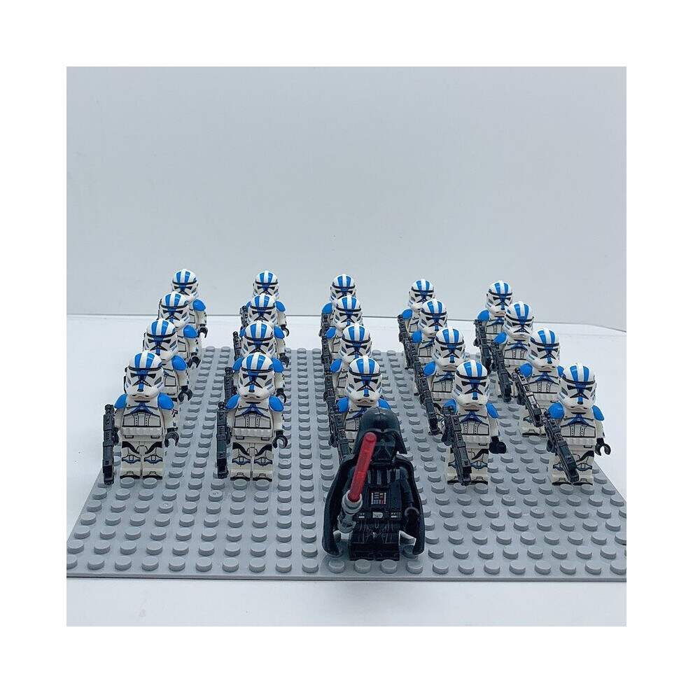 (12) 21Pcs Fit Lego Star Wars Empire Storm Trooper Minifigures Kids Toys