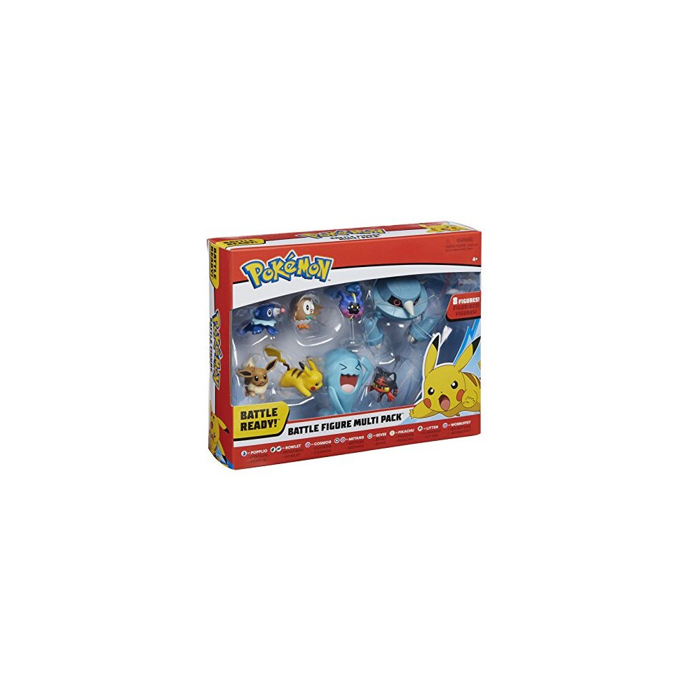 Pokemon 96302 Battle 8 Figure, Multi-Colour, 2/3-Inch