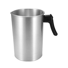 Candle Melting Pot, Metal Jug with Heat-Resistant Handle, 3l Scented Candle DIY Wax Melting Pot - Candle Warmers for Candle Making and Soap Making