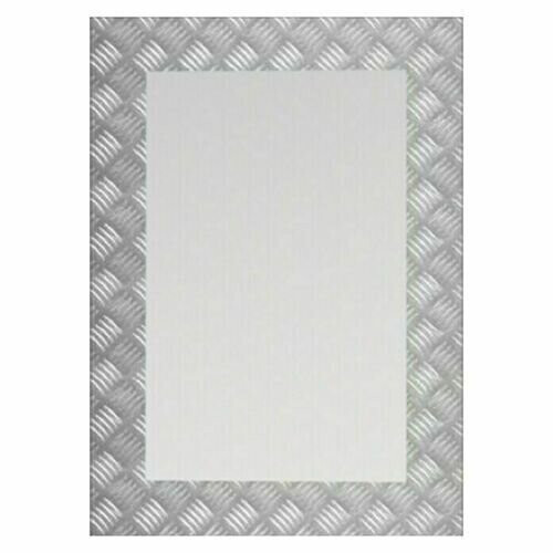 Silver Edge Jokey Wall Mounted  Mirror 50 X 70cm