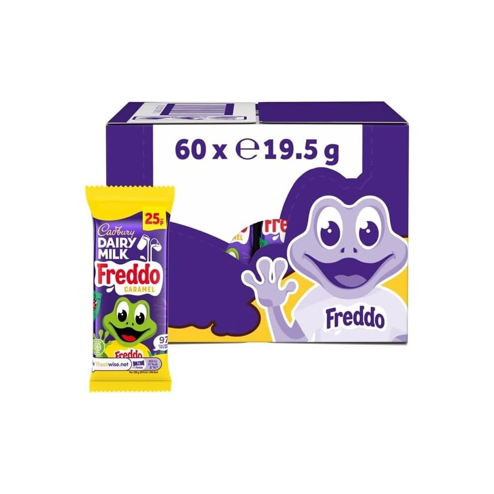 Cadbury Dairy Milk Freddo Chocolate Caramel 1.17Kg (Pack Of 60)