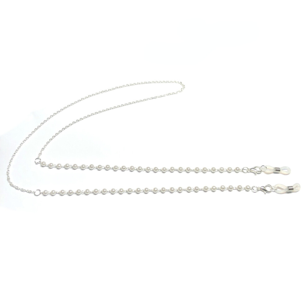 Golden Pearl Mask Chain Face Mask Chain Sunglass Chain Face Mask Chain Holder Mask Chain Lanyard Necklace Chain Mask Strap