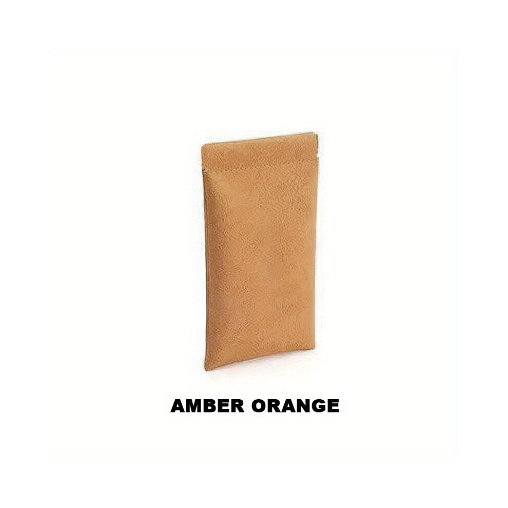 Solid Glasses Bag Automatic Closure PU Leather Sunglasses Pouch Waterproof Eyeglasses Storage Bag Eyewear Accessory