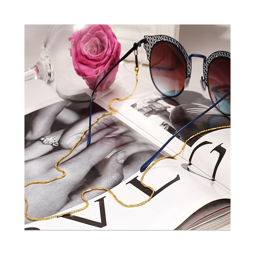 Multicoloured Metal Glasses Chain Lanyard Reading Eyeglass Chain Sunglasses Face Mask Hanging Chain Accessories
