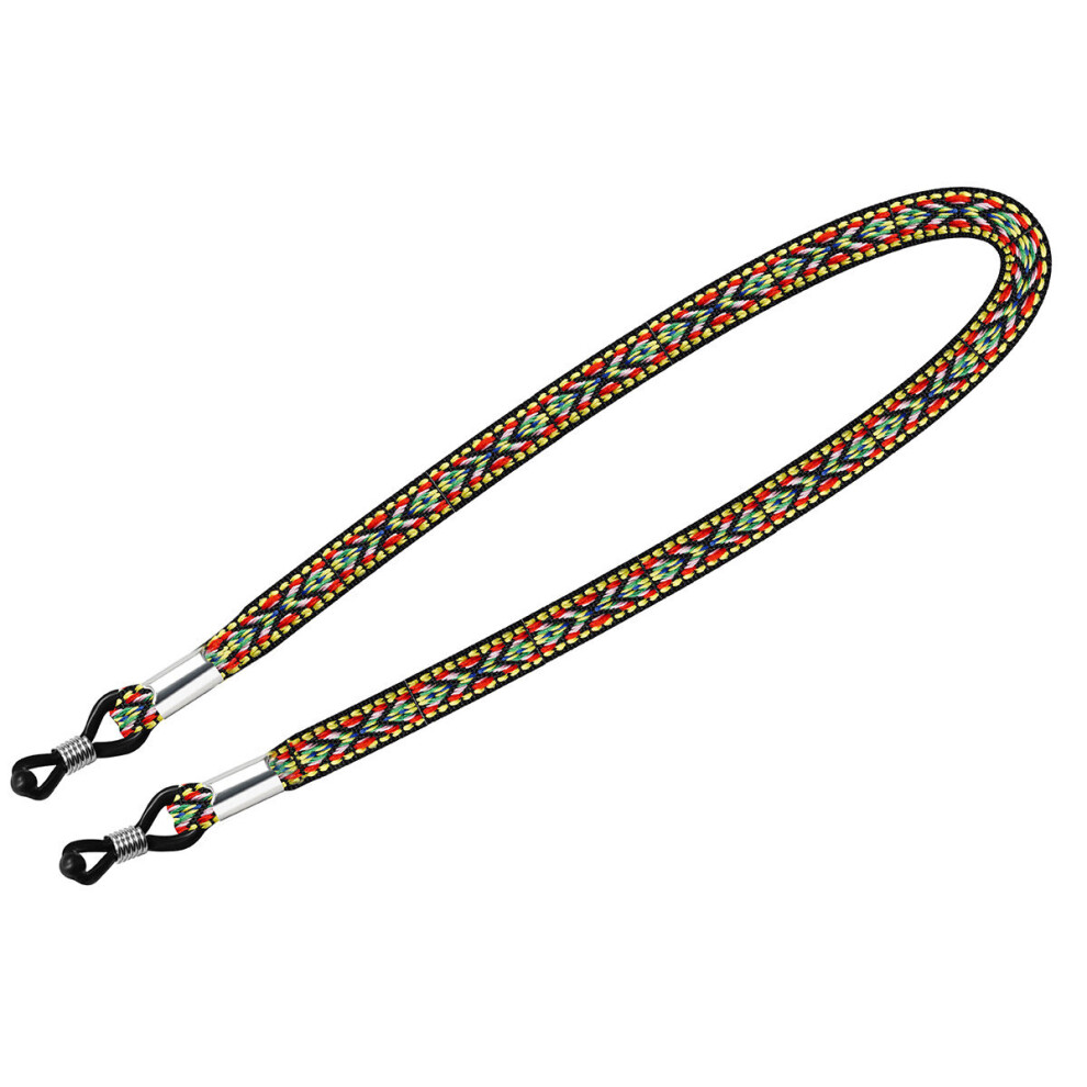 Yellow 1Pc Braided Glasses Strap Bohemia Style Eyeglasses Retainer Minimalist Block Glasses Rope