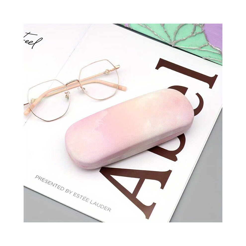 Graphic Cloud Glasses Case Sunglasses Reading Glasses Storage Box Portable Eyewear Accessory