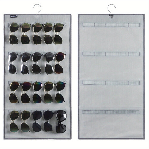 RZMAYIS Sunglasses Storage Wall Mounted Hanging Sunglasses