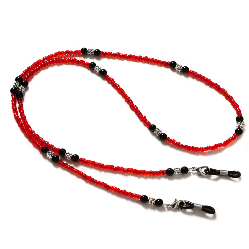 Eyeglass Strap Glasses Lanyard For Women Beaded Vintage Eyewear Retainer Stylish Glasses Holder Chains Sunglass Straps