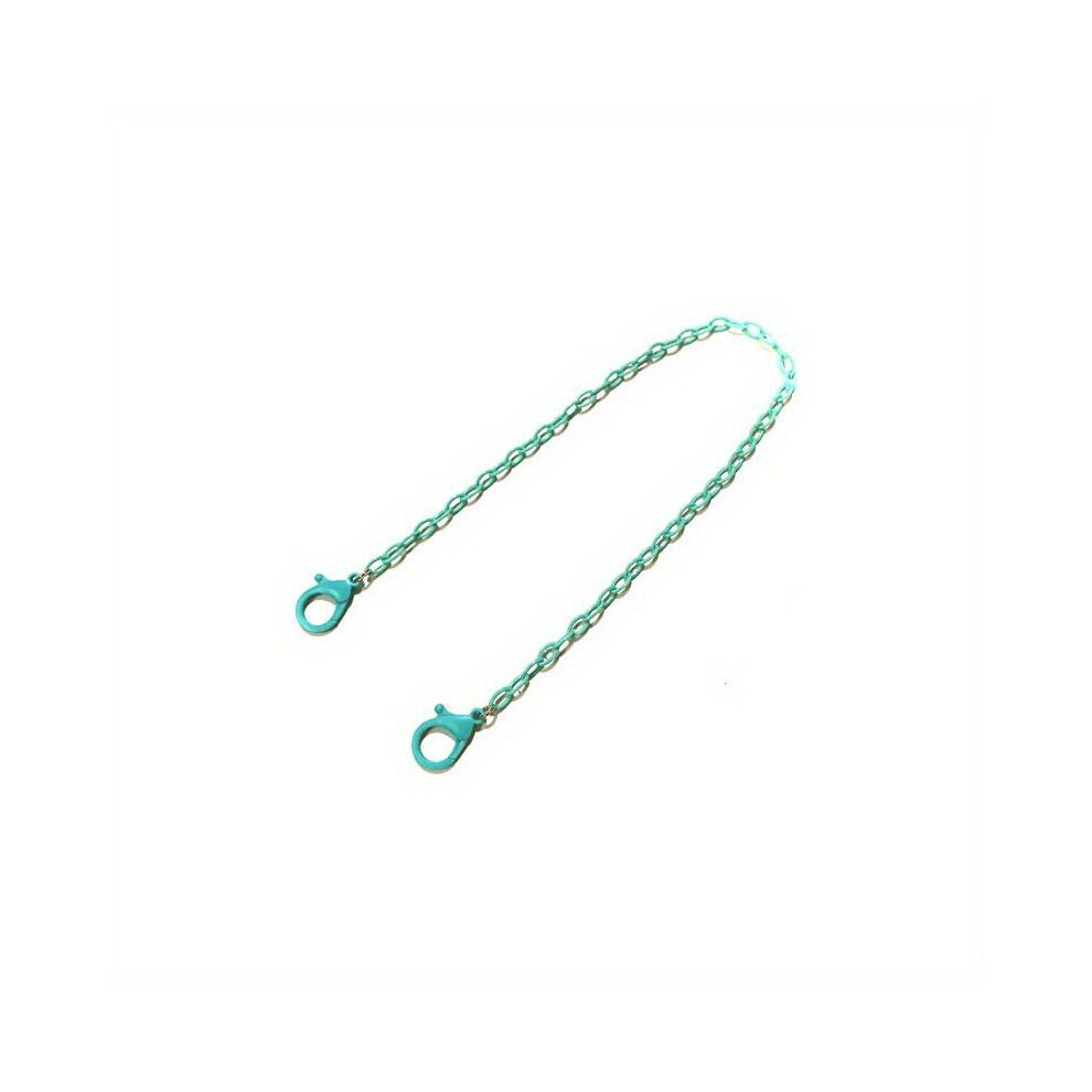 Green Acrylic Glasses Chain Anti Slip Eyeglasses Lanyard Strap Lightweight Face Covering Eyewear Retainer With Lobster Clasp