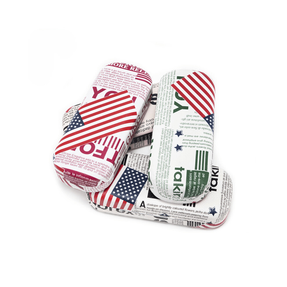 American Flag Glasses Case For Women Men Students Independence Iron Eyeglasses Box Storage Holder