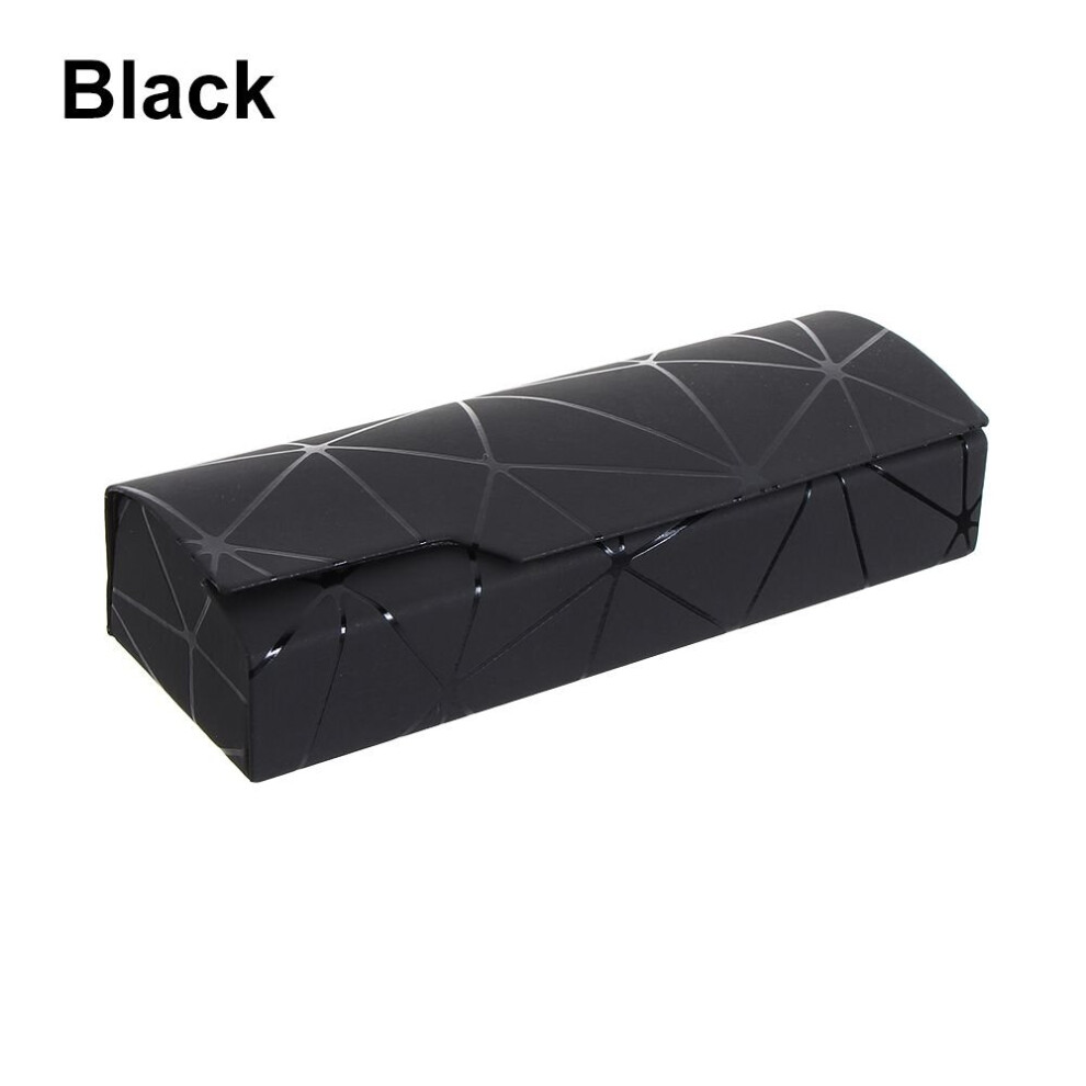 1pc Geometric Glasses Case Portable Sunglasses Reading Glasses Storage Box Protective Eyewear Container