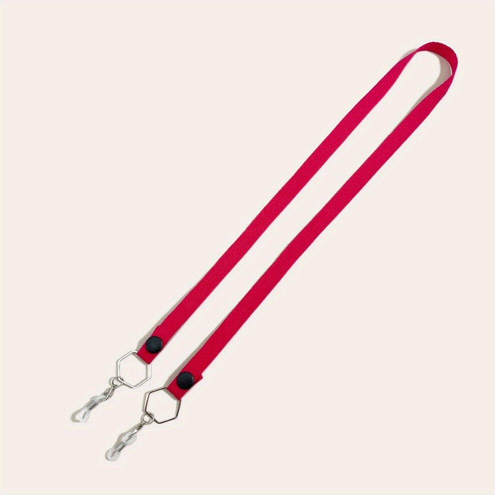 Solid Eyeglasses Strap Holder Anit Slip Glasses Cord Rope Retainer Outdoor Sports Sunglasses Chain Women Men Kids