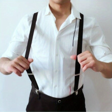 Three Clip Elastic Adjustable Y shaped Universal Male And Female Sling With Solid Metal Clip
