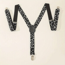 1pc Mens Preppy Stretch Elastic Suspenders For Daily Wear