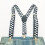 Plaid Men Suspenders 2 Wide Adjustable Elastic Strap Y Back Braces 5
