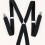 1pc Mens Elastic Suspenders Preppy Elastic Shoulder Strap 1