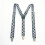 Plaid Men Suspenders 2 Wide Adjustable Elastic Strap Y Back Braces 2
