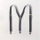 1PC Unisex Fashionable Solid Elastic Y shaped Strap College Style 15