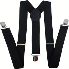 Y Shape Adjustable Elastic Casual Adult Suspender