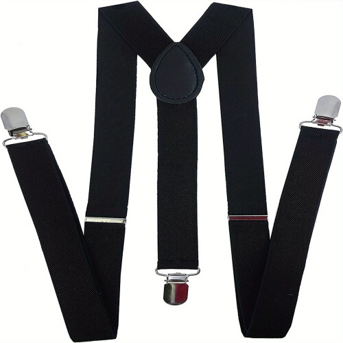Y Shape Adjustable Elastic Casual Adult Suspender