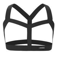 Mens Fitness Shoulder Strap Sexy Bondage Strap Solid Chest Strap Chest Muscle Elastic Party Straps