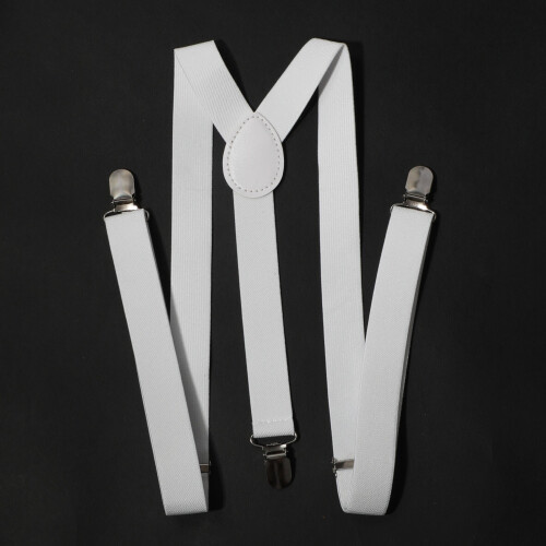 1PC Unisex Fashionable Solid Elastic Y shaped Strap College Style 1
