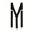 1pc Suspender Clip Versatile Retro Suspenders For Men 1