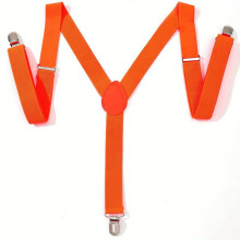 1pc Party coloured Elastic Mens Suspenders For Men