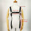 Mens Gothic PU Leather Bondage Harness O Shaped Ring Adjustable Harness Straps 3