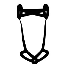 Mens Fitness Shoulder Straps Sexy Bondage Straps Chest Muscle Elastic Chest Straps