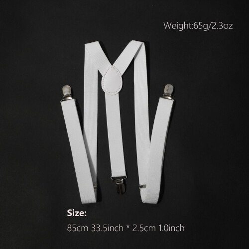 1PC Unisex Fashionable Solid Elastic Y shaped Strap College Style 2