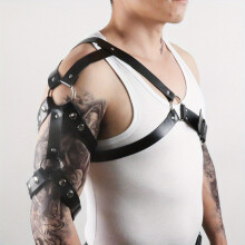 Sexy Bundle Bondage Body Strap Mens Leather Bondage Strap Mens Novelty Suspenders