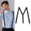 1pc 1inch Wide Men Suspenders Plain Overall Adjustable 2