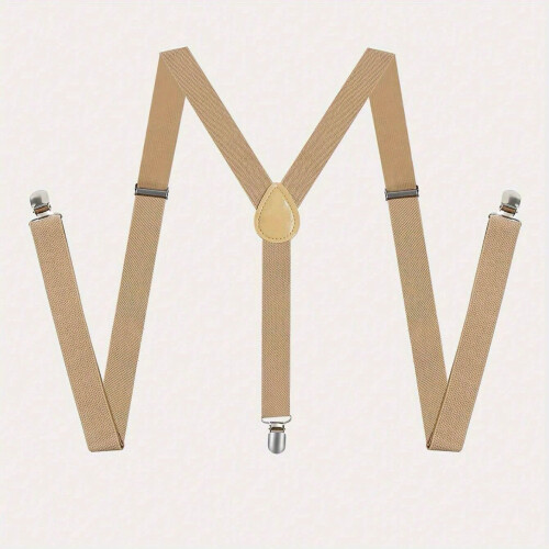 1pc Mens Suspenders Casual Elastic Shoulder Strap