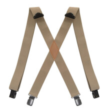 Mens Suspender Adult Elastic 4 Clips Belt Elastic X shaped Four Clips Suspender Accessories
