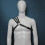 1pc PU Leather Suspender Decorative Leather Harness For Gothic Performance For Men 5