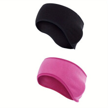 2pc Spring Autumn And Winter Running Mens Headgear Ear Forehead Protection Warm Hairband Outdoor Cycling Breathable Fleece Earmuffs