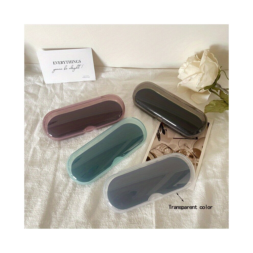 Clear Glasses Case Candy Sunglasses Reading Glasses Box Portable Eyewear Storage Holder