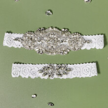 Faux Pearl And Rhinestone Garter Wedding Garter Belt With Toss Garter Perfect For A Bridal Lingerie Gift Something For Bride Sexy Sequin Garter With A