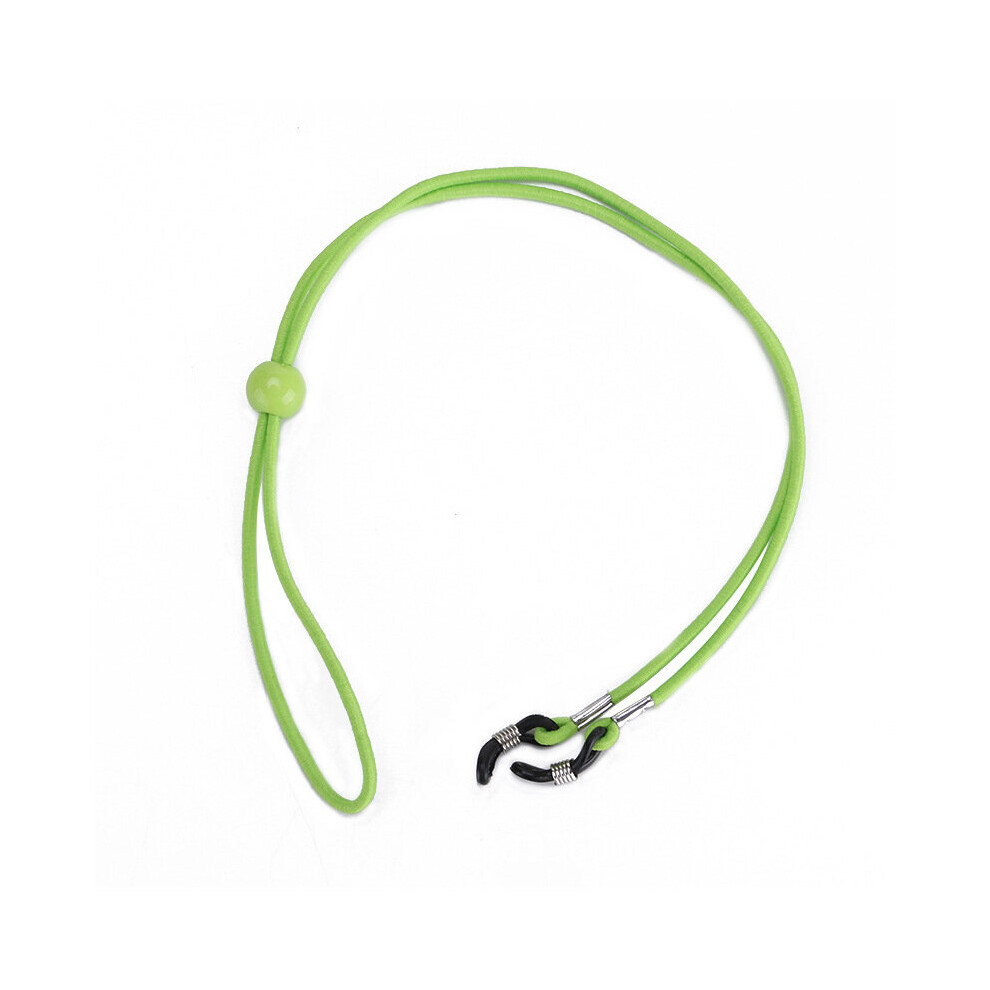 Green 1Pc Adjustable Glasses Lanyard Solid Anti Slip Mask Glasses Lanyard Accessories Eyewear Retainer Strap Holder