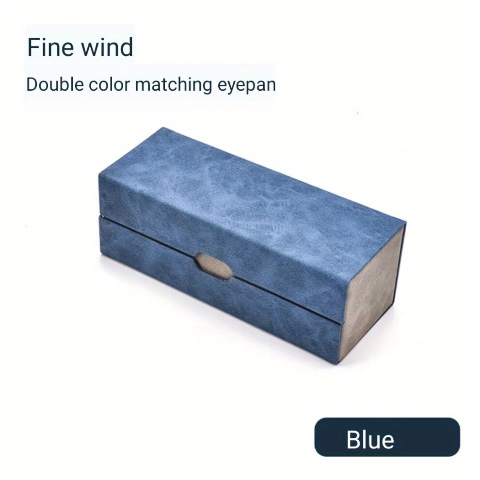 Double Layer Glasses Case Portable Sunglasses Myopia Glasses Case Anti Pressure Eyewear Organizer Holder