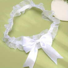 Wide Lace Garter Belt Non slip Satin Bowknot Legs Band Elastic Legs Straps Bridal Wedding Accessories