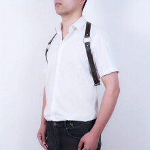 Mens Suspender Belt Casual Bondage Mens Punk Belt Waist Chain Bar Performance Accessories