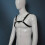 Mens Stage Performance Gothic Leather Suspenders 8