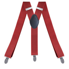 Mens Suspenders Adjustable Elastic Heavy Duty 1 4 Inch Wide Y Shape 3 Strong Clips Suspender Braces